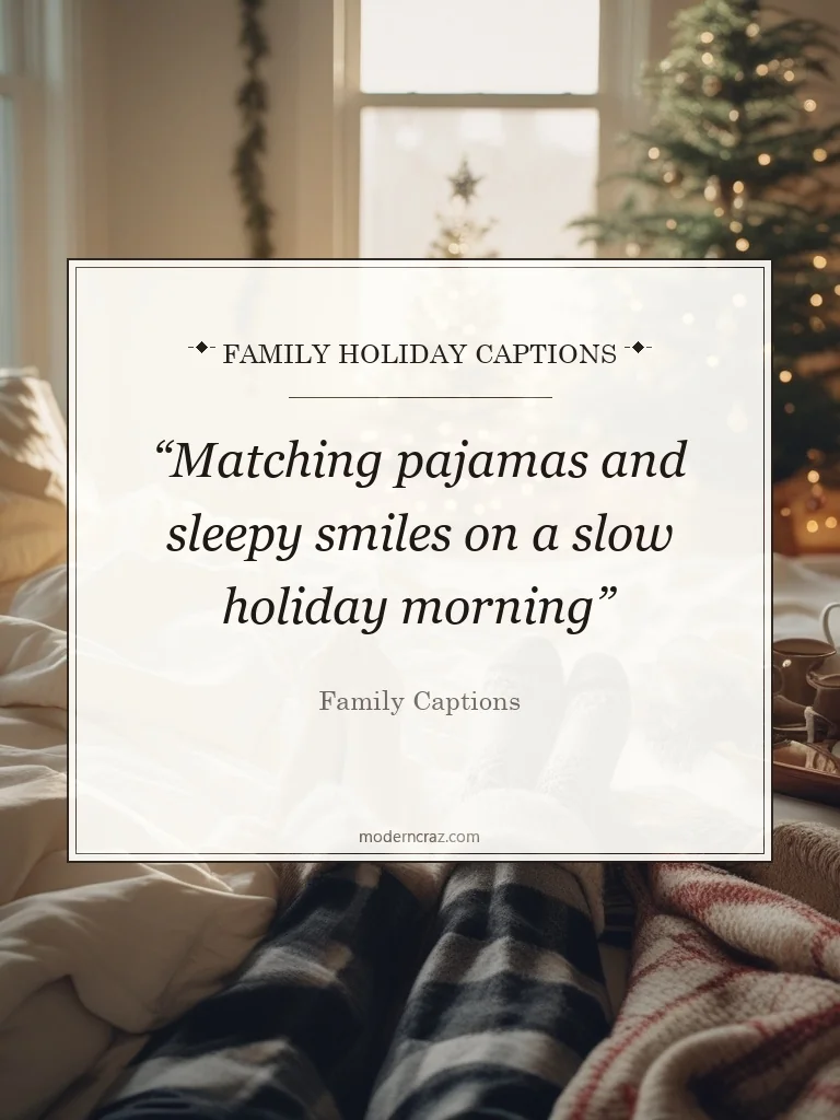 Family Holiday Captions - family captions