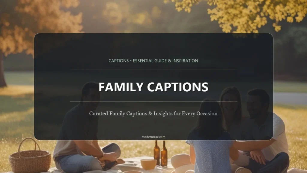 family captions