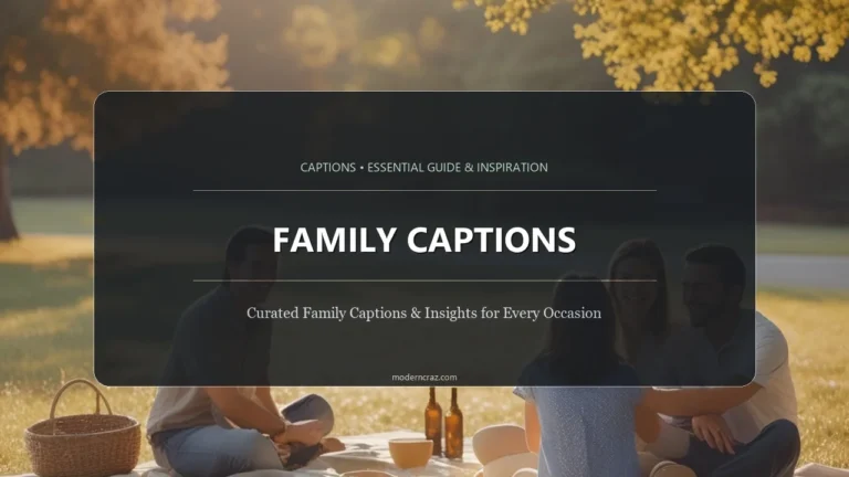 family captions
